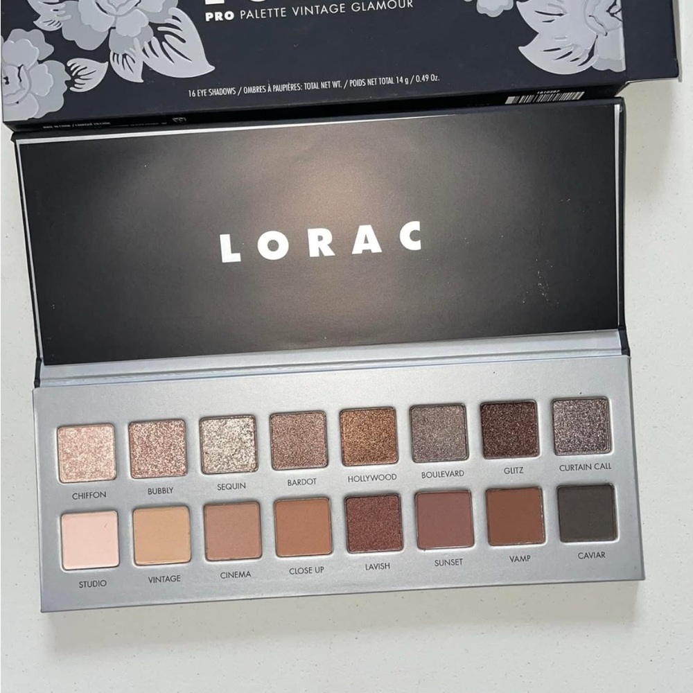 NEW LORAC PRO Palette Vintage Glamour Eyeshadow